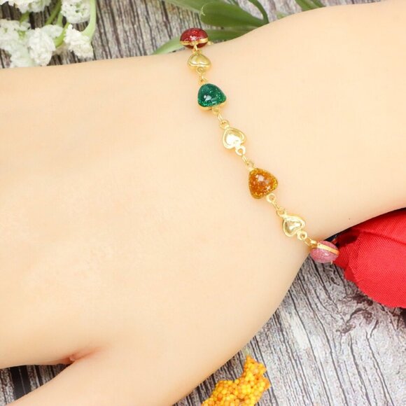 "Trendy Handmade Bracelet – A Stylish Gift for Women & Girls, MAR091851 - Picture 6 of 10